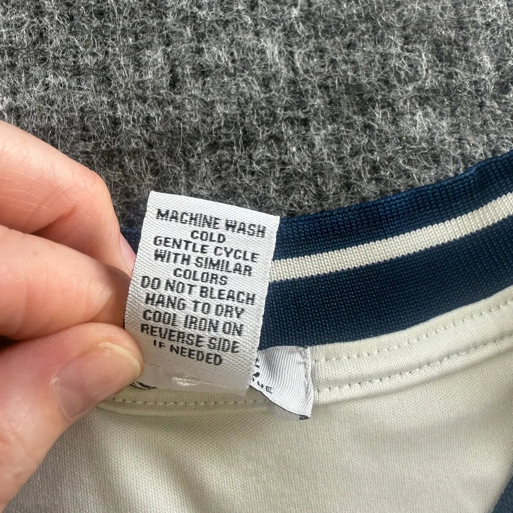 Manifest Offline London England Soccer Jersey White Navy Gold Mens Small TK5357 - Picture 7 of 11
